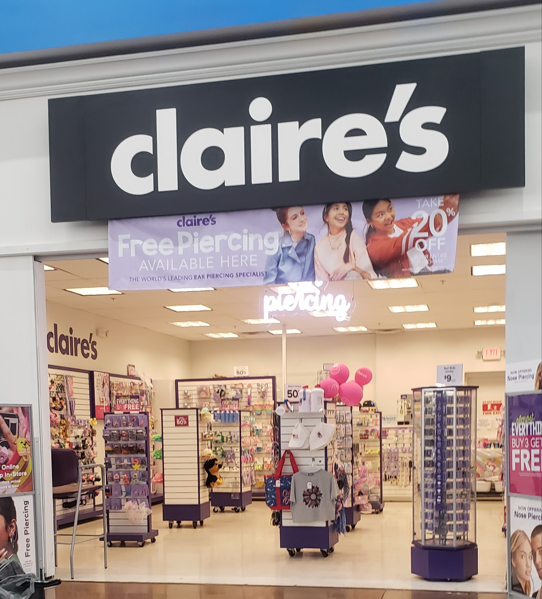 Claire's Walmart