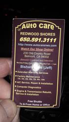 Auto Care Of Redwood Shores