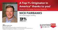 Nick Fairbanks at Guaranteed Rate Affinity (NMLS #30890)