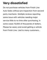 Finish Line Auto Sales