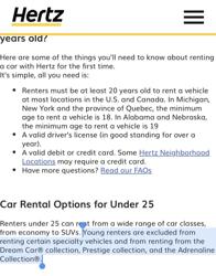 Hertz Car Rental - Poughkeepsie - Ibm Road HLE