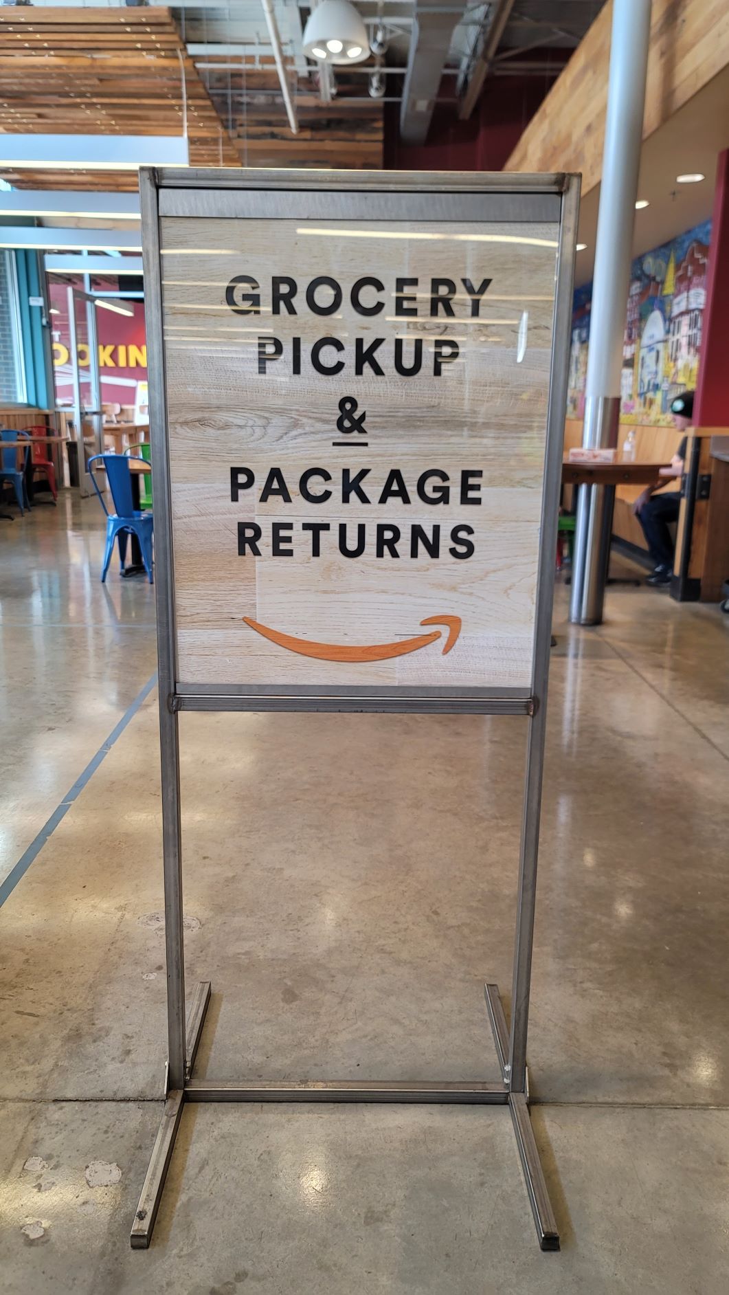 Amazon Counter at Whole Foods Market