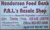 Henderson Pals Resale Shop