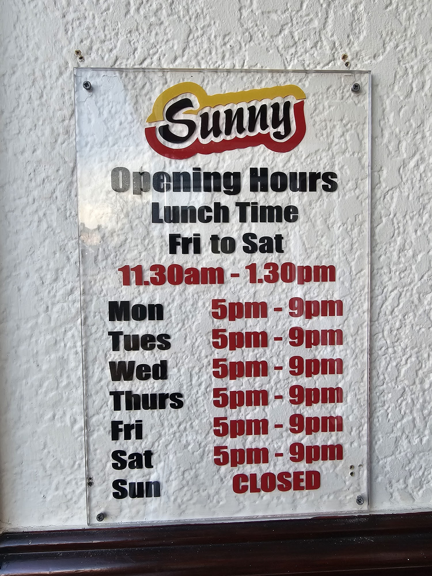 Sunny Hotfood Takeaway