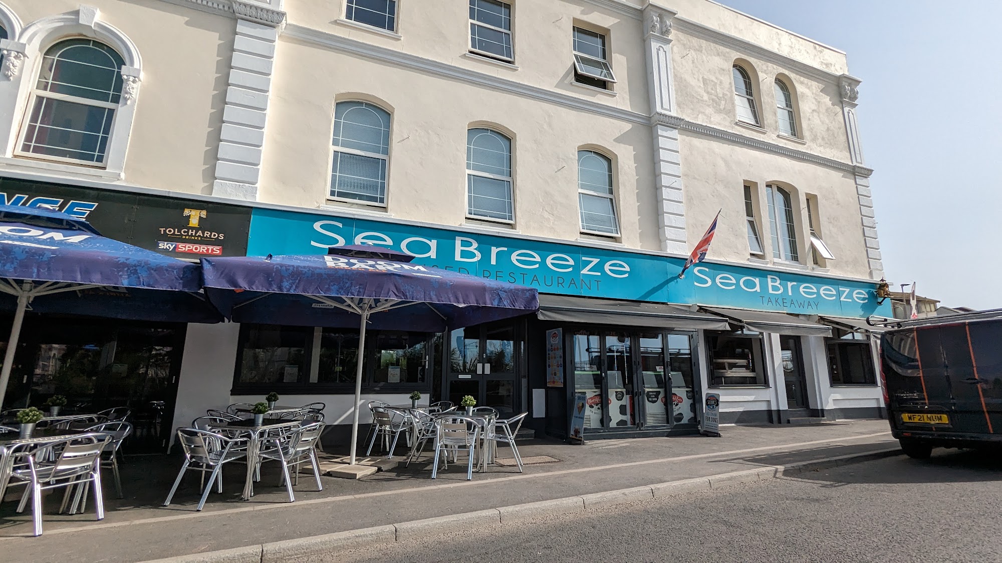 Sea Breeze. Takeaway/Licensed Restaurant.