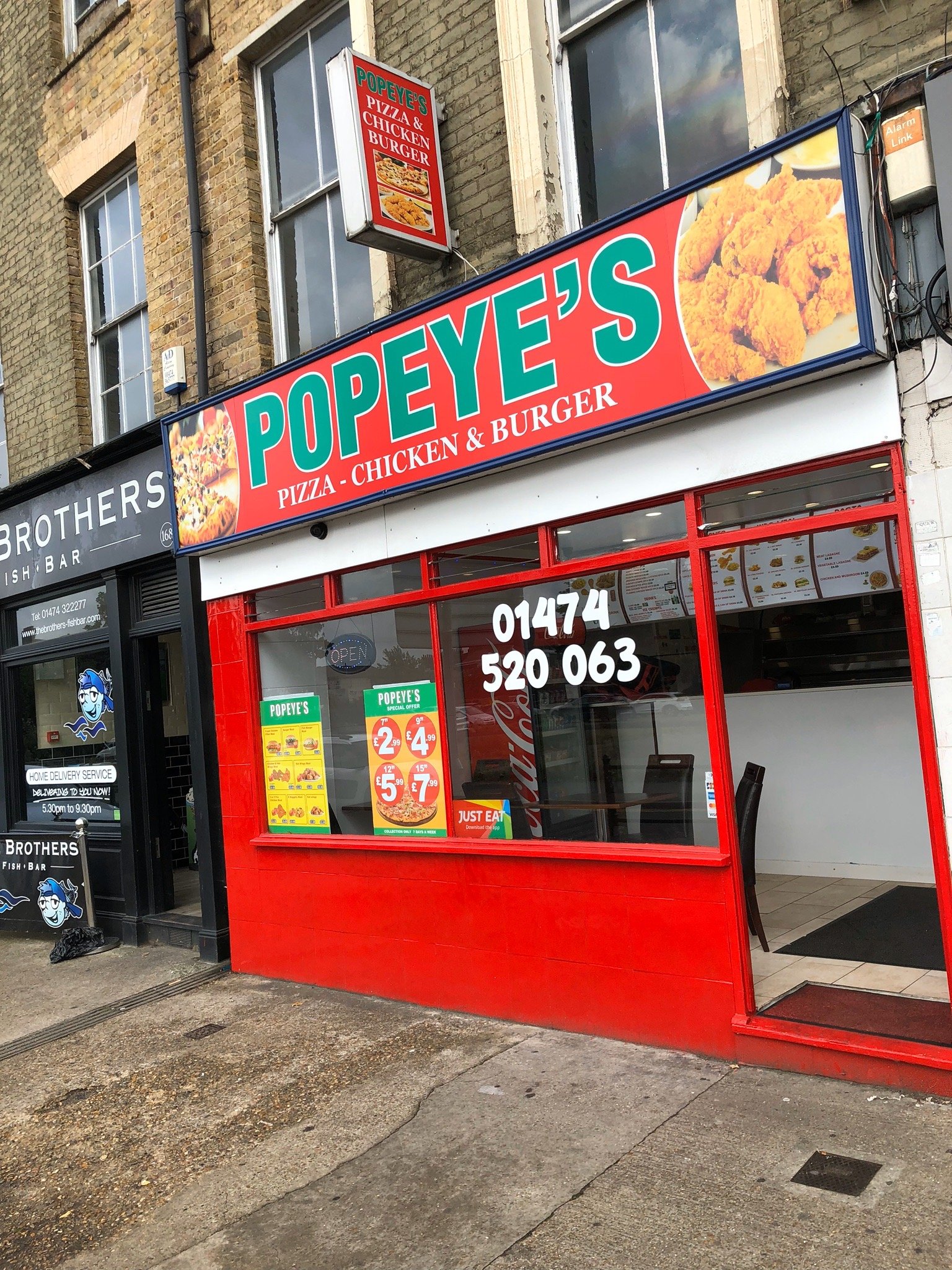 POPEYES CHICKEN & PIZZA GRAVESEND