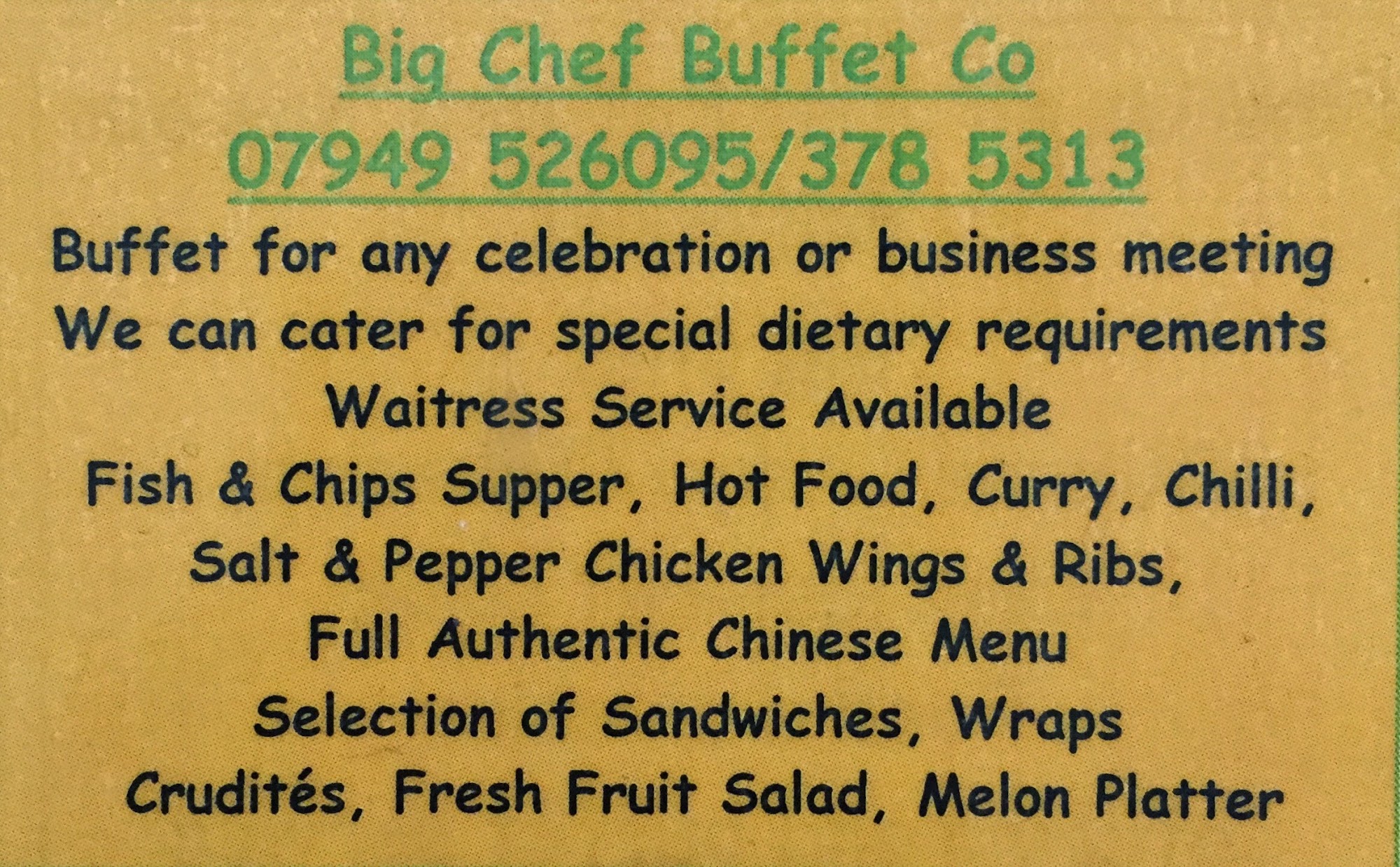 The Big Chef