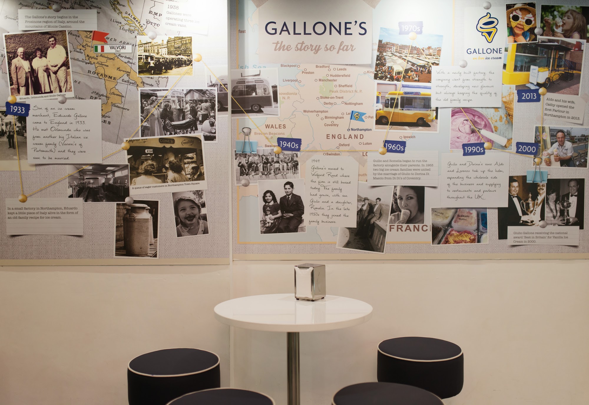 Gallone's Ice Cream Parlour Kingsthorpe