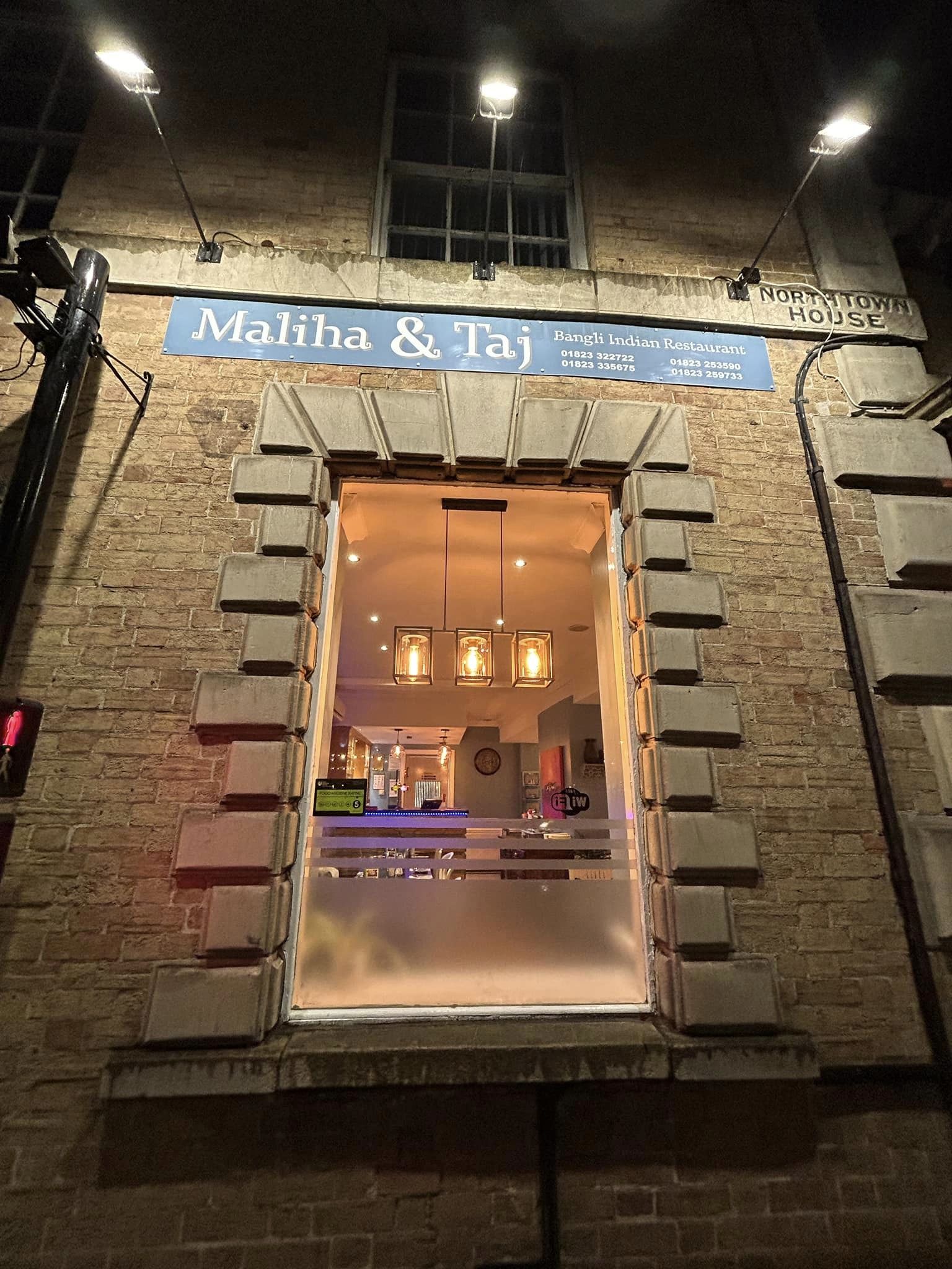 Maliha & Taj Bangali and Indian restaurants