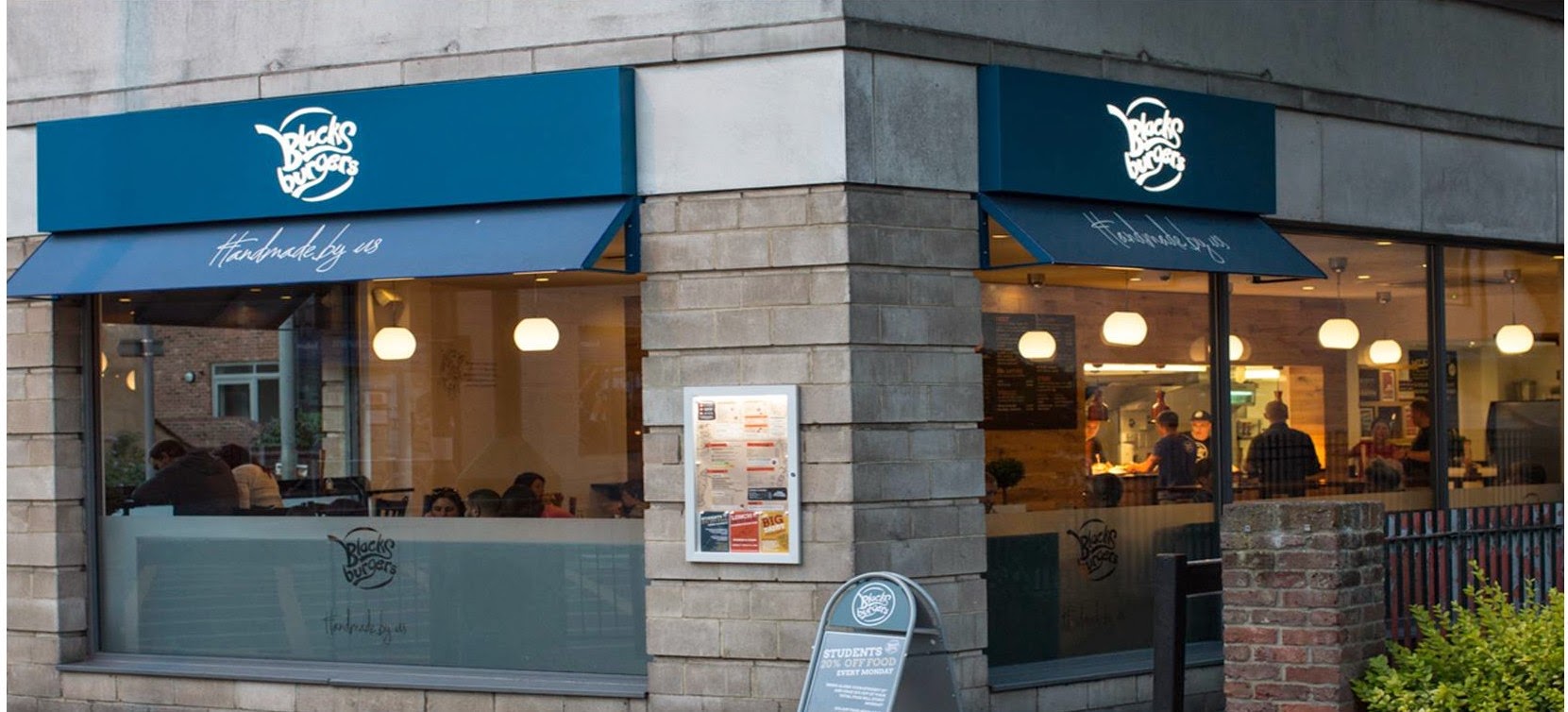 Blacks Burgers Restaurant Epsom