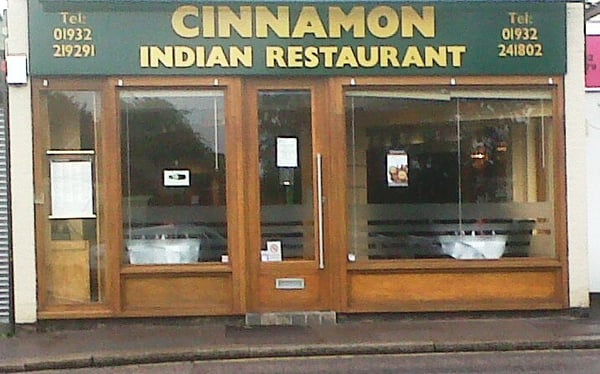 Cinnamon indian restaurant hersham