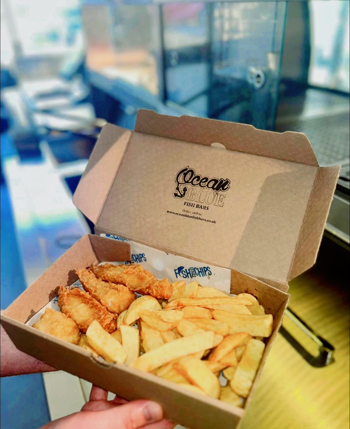 Ocean Blue Fish Bar Tycroes