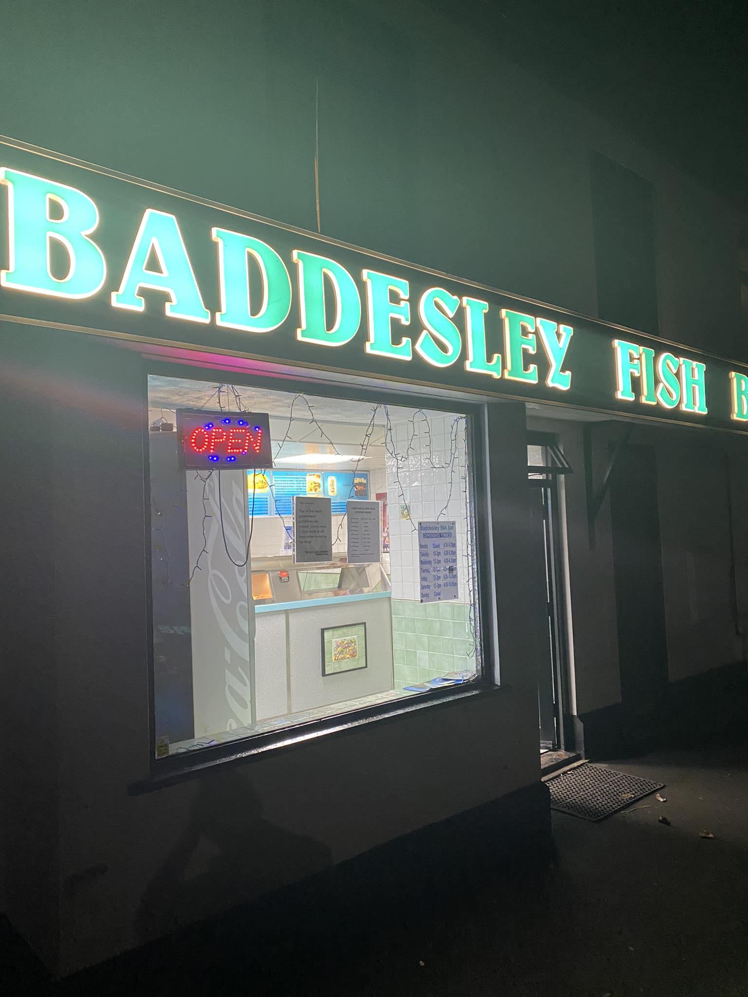Baddesley fish bar