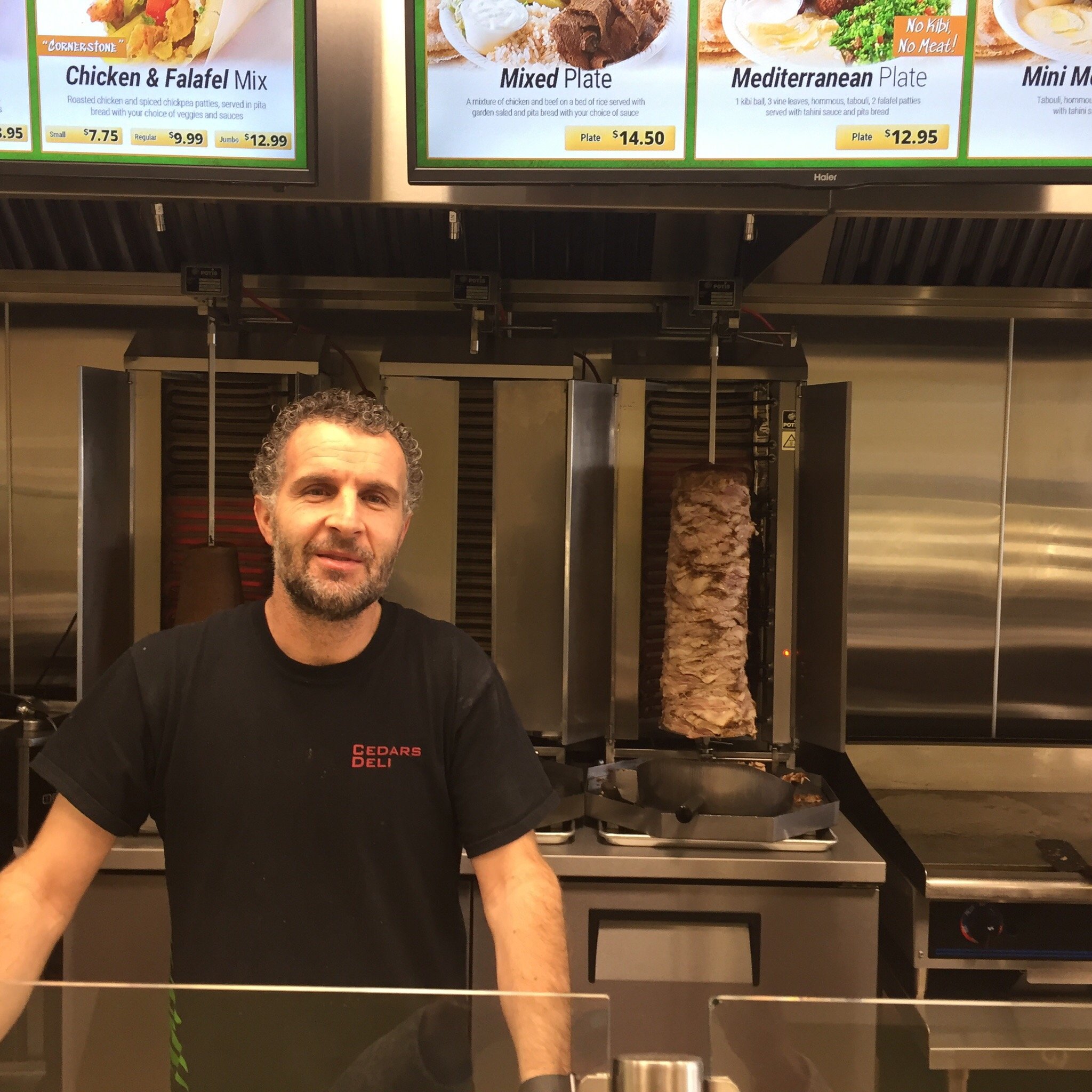 Cedars Pita Menu