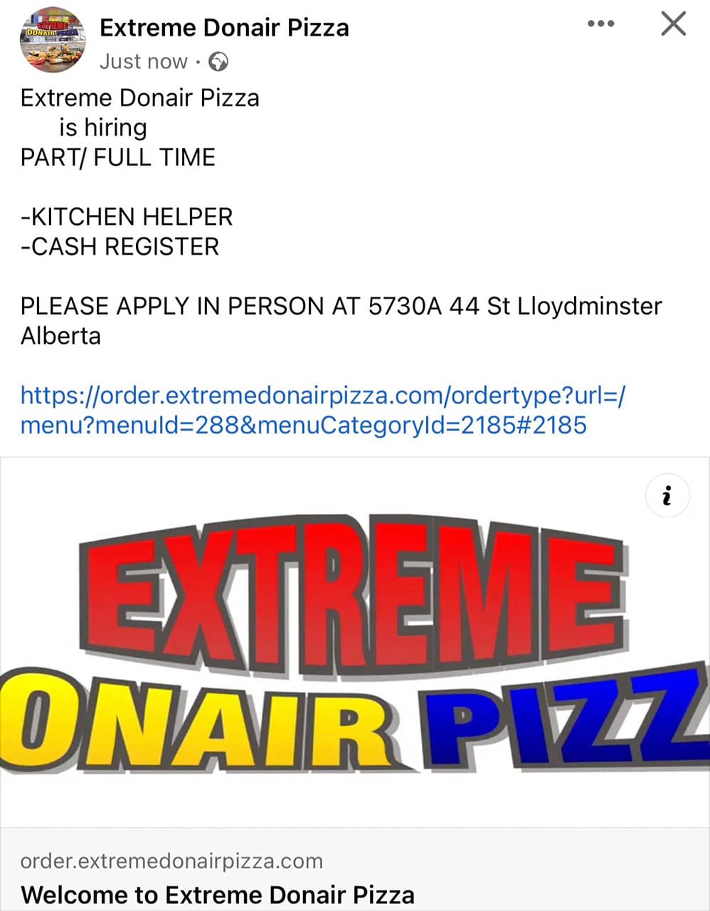 Photo credit: facebook