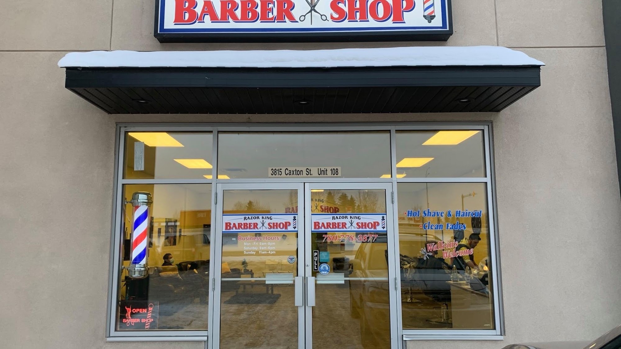 RAZOR KING BARBERSHOP 3815 Caxton St #108, Whitecourt Alberta T7S 1S1