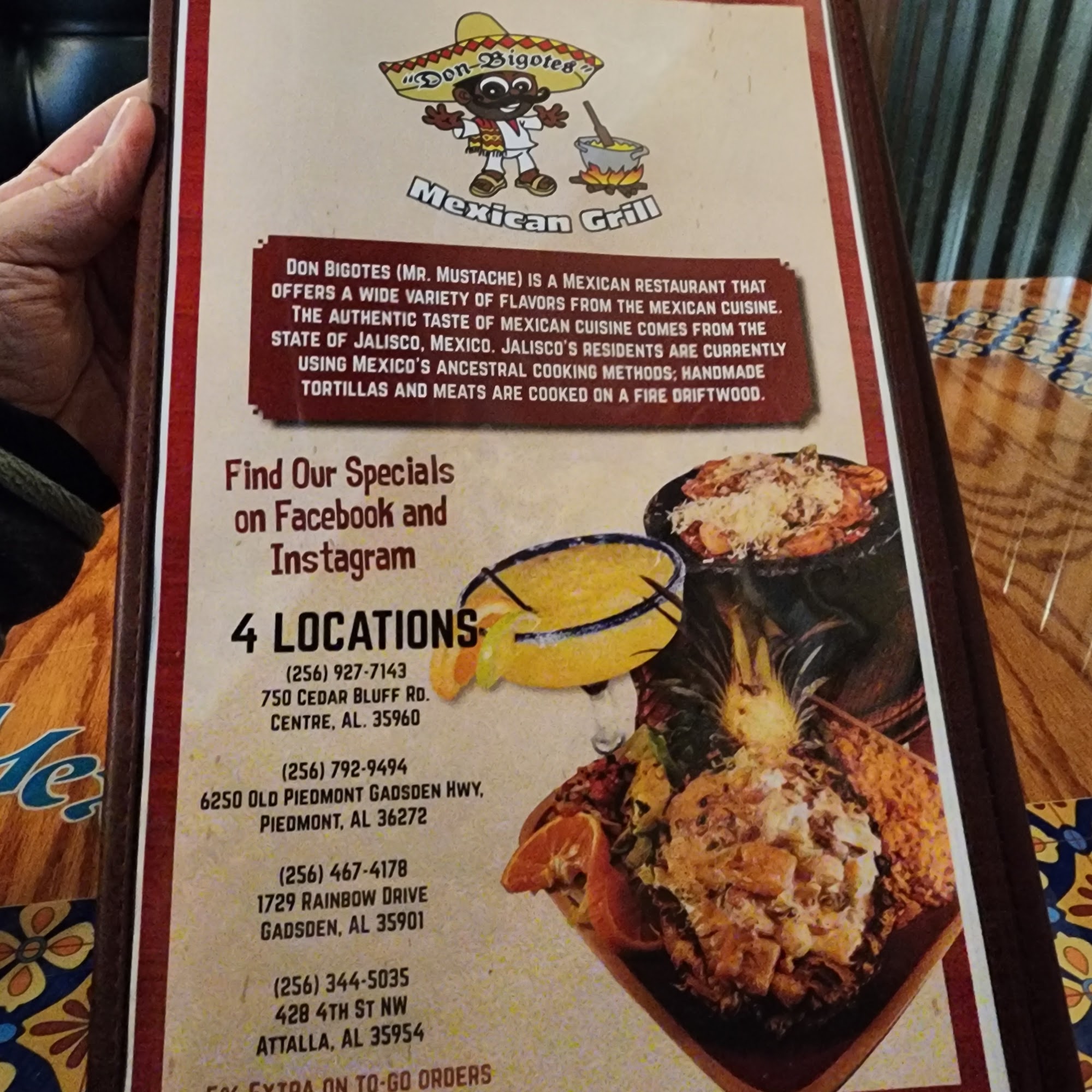 Don Bigotes Attalla Mexican Grill, Attalla Menu, Reviews (40), Photos