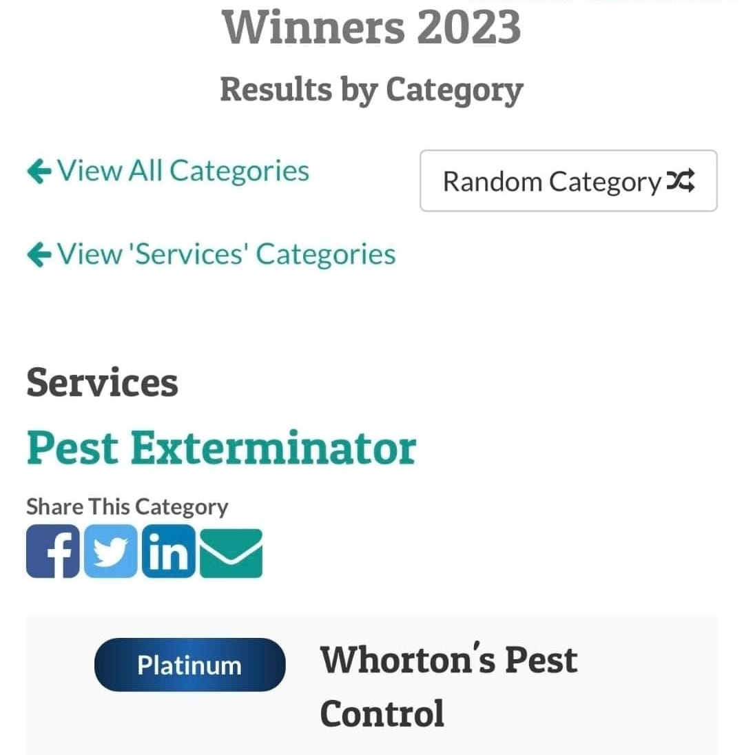 Whorton's Pest Control 586 Albert Mann Rd, New Hope Alabama 35760