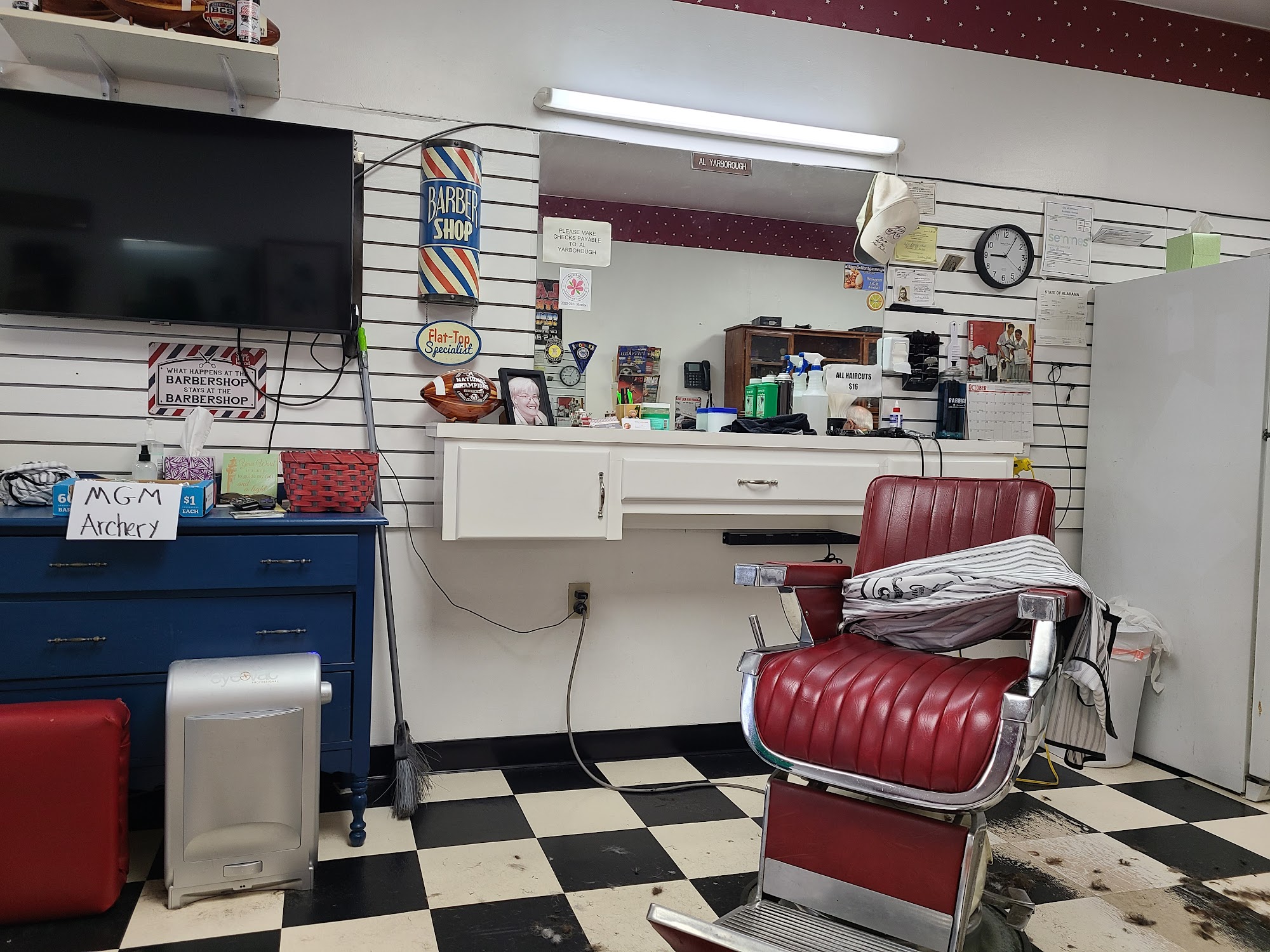 Al's Barbershop 8740 Moffett Rd # C, Semmes Alabama 36575