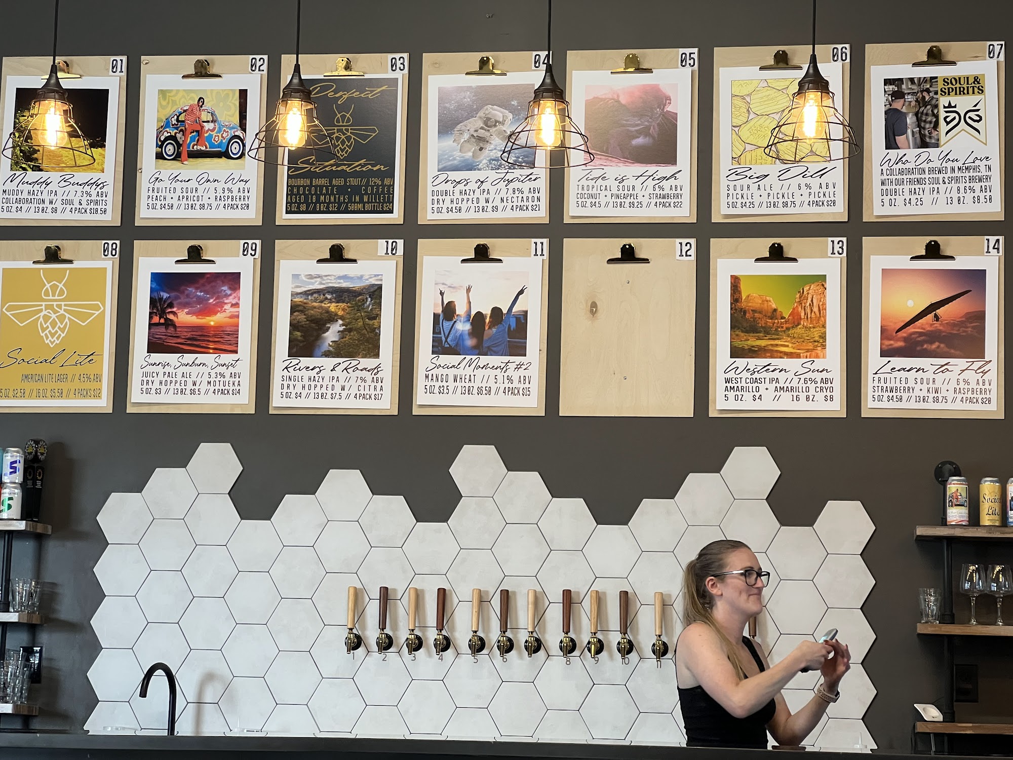 Social Project Brewing Co. Menu
