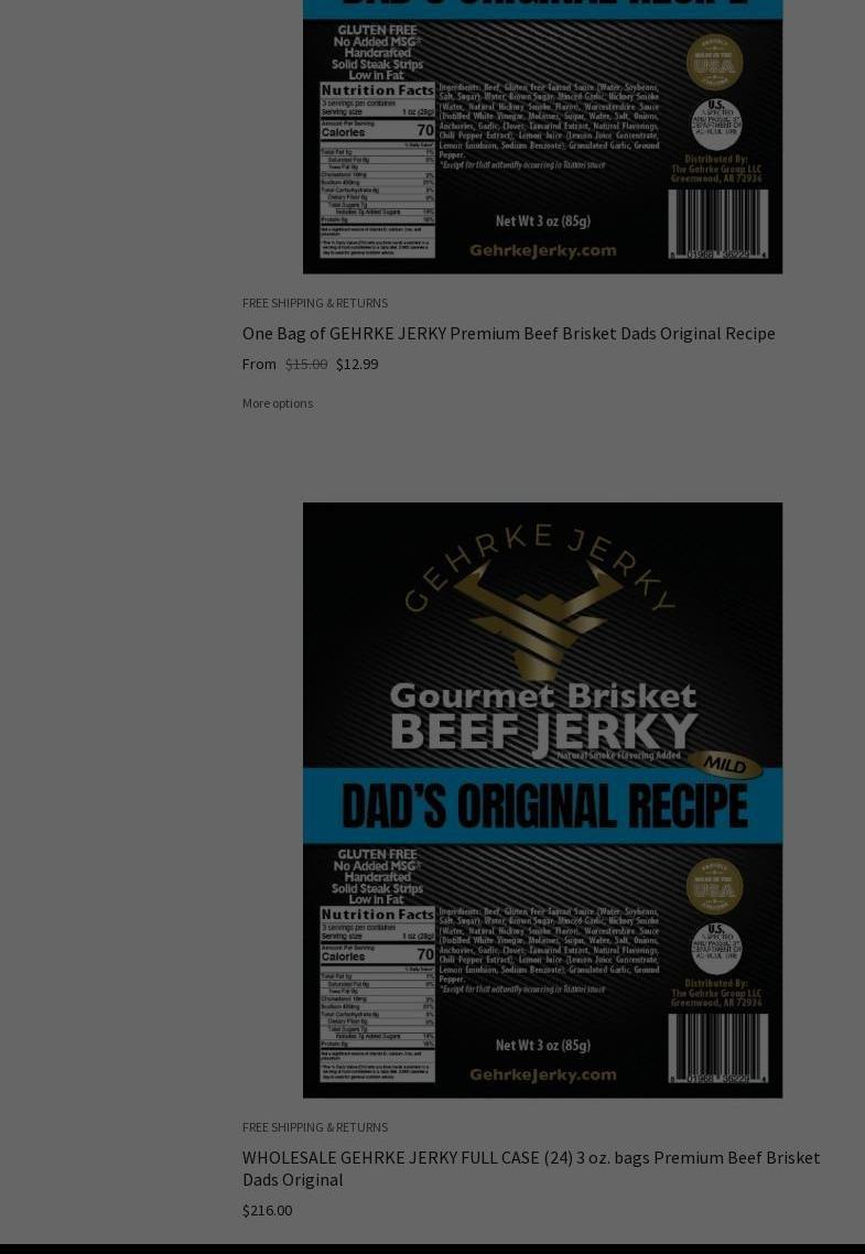 Gehrke Jerky & Snacks