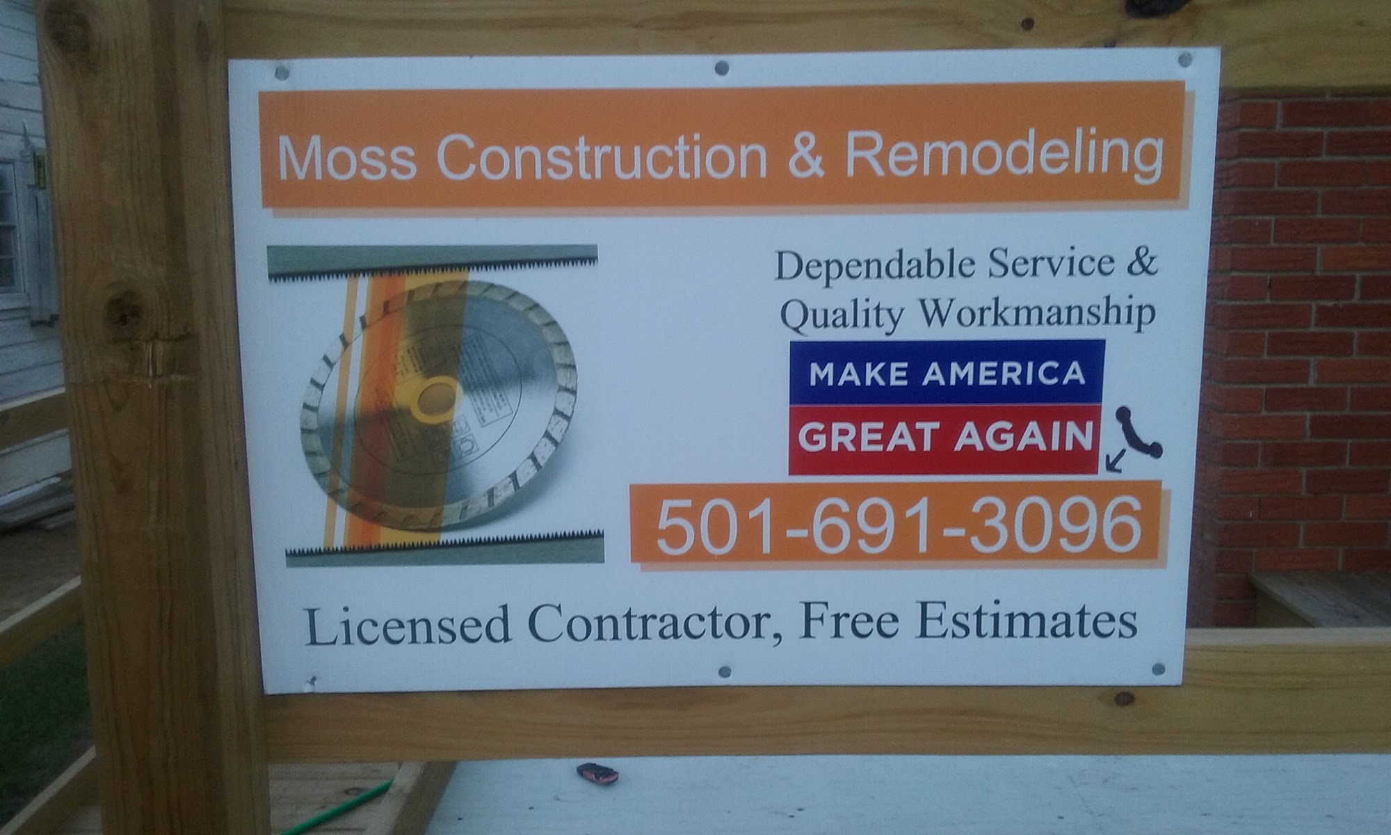 Moss Const And Remodeling 100 Rock Products Rd, Heber Springs Arkansas 72543