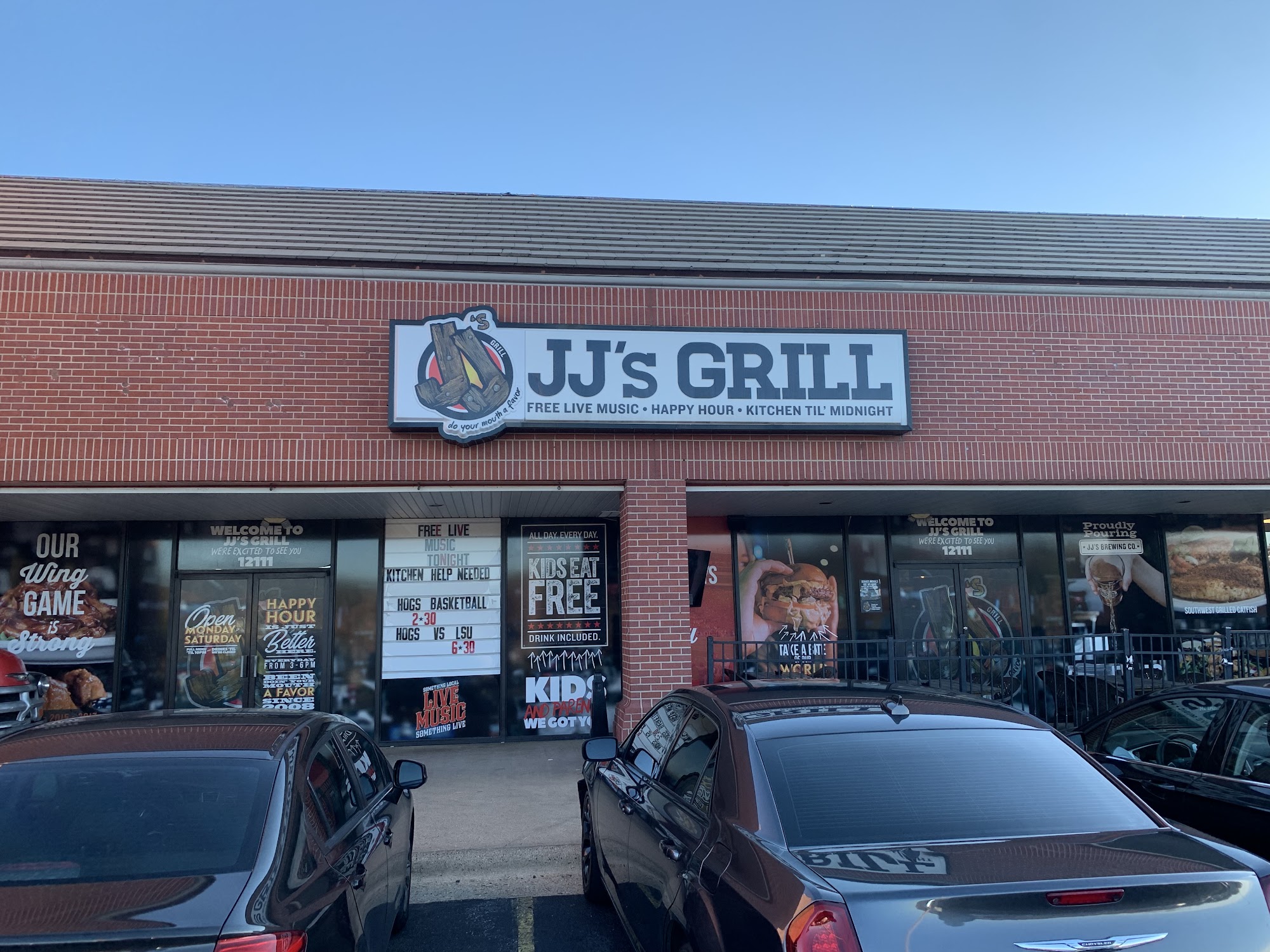 JJ’s Grill Little Rock