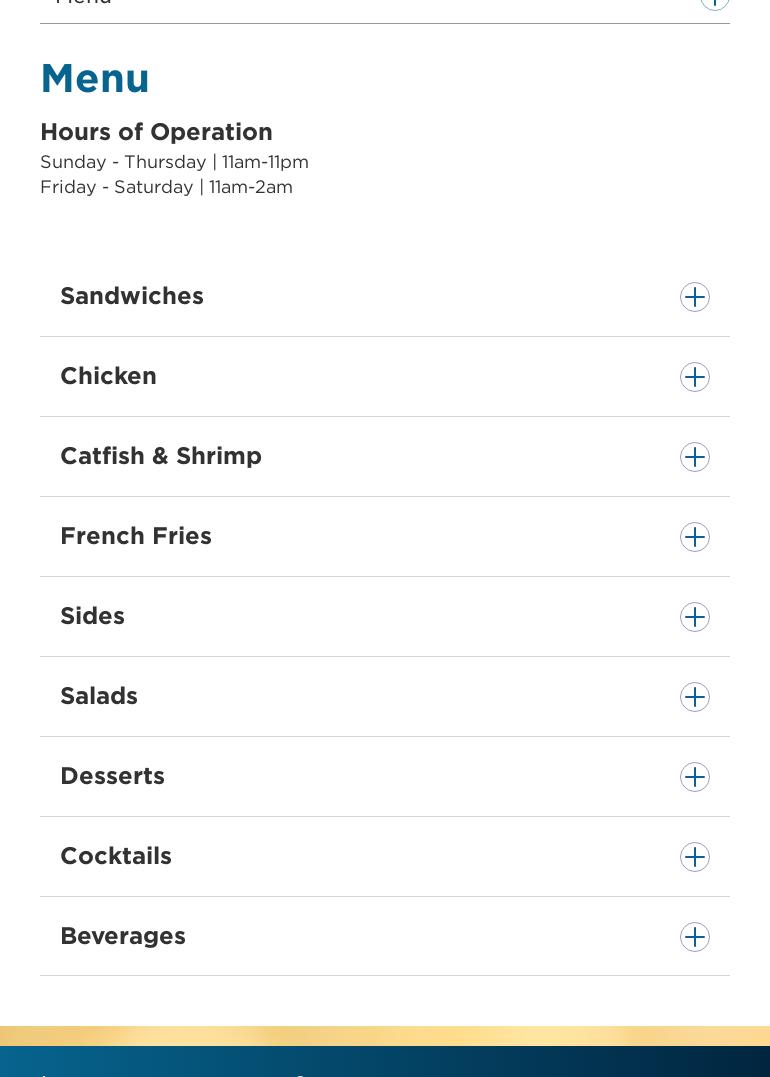 The Grind Menu