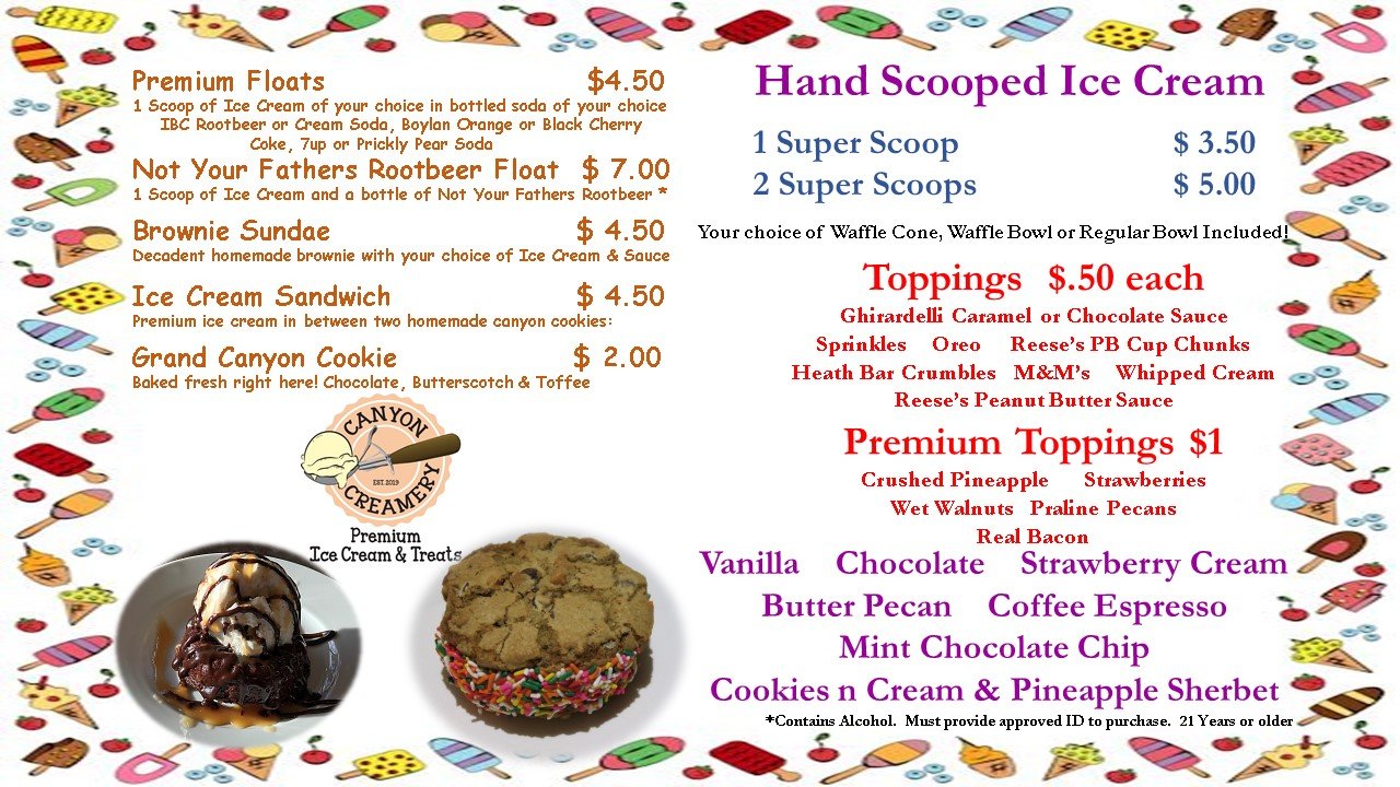 Explorers Cafe & Pizza Hut Express Menu