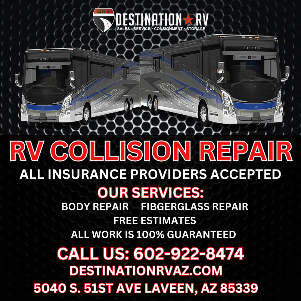 Destination RV Dealer, Sales, Service, Repair & Storage 5040 51st Ave, Laveen Village Arizona 85339