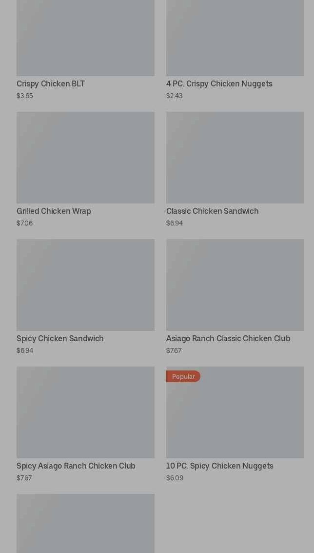 Photo credit: postmates
