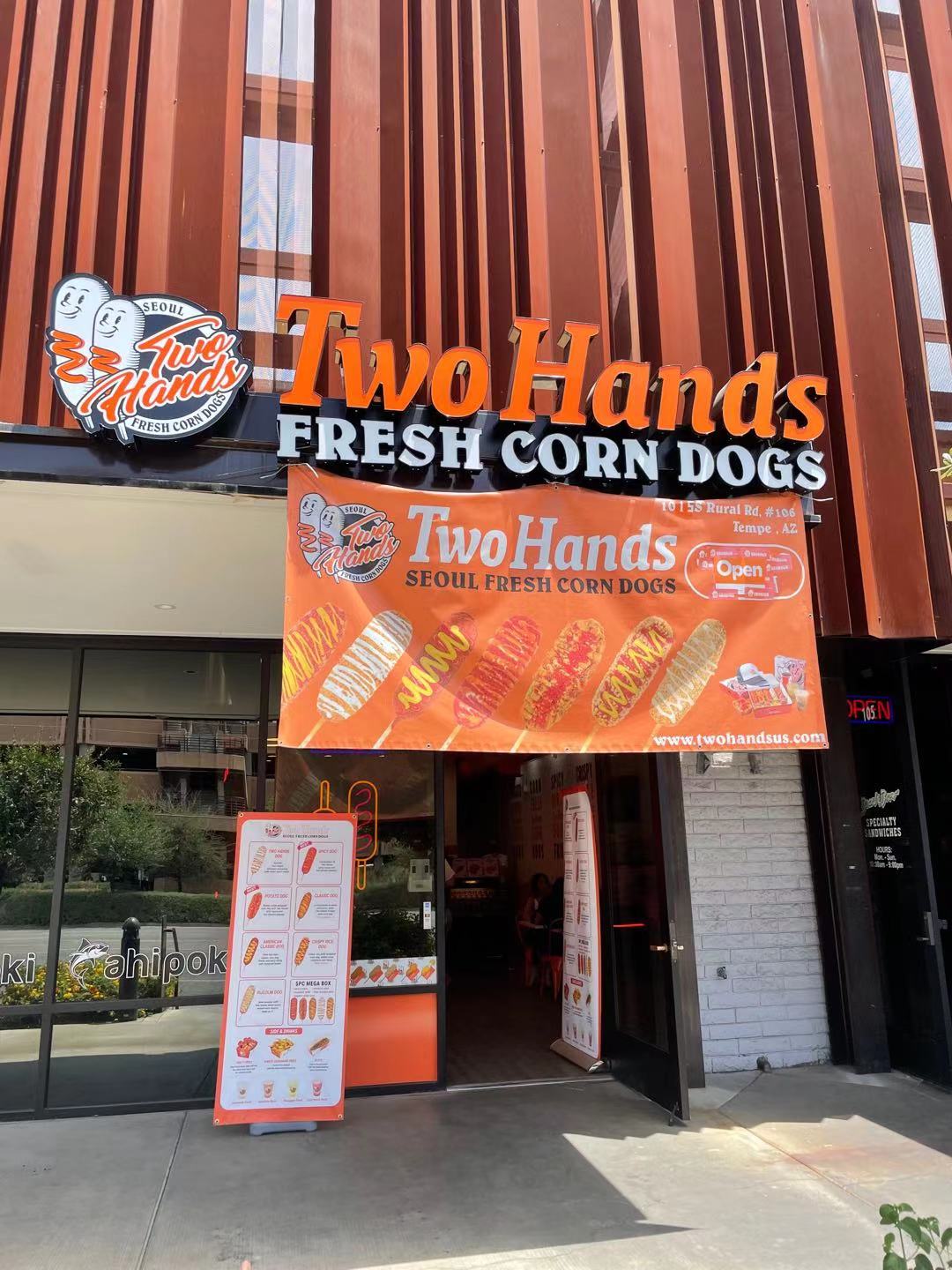 Two Hands Corn Dogs