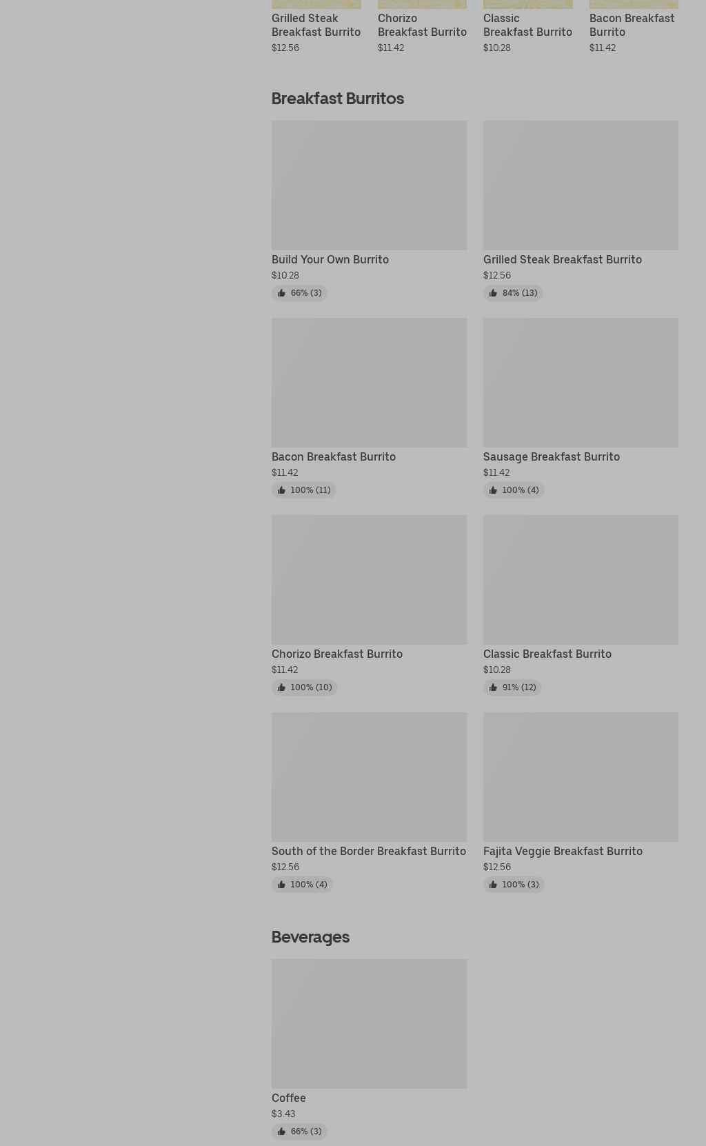 Crispy Fried Chicken Menu