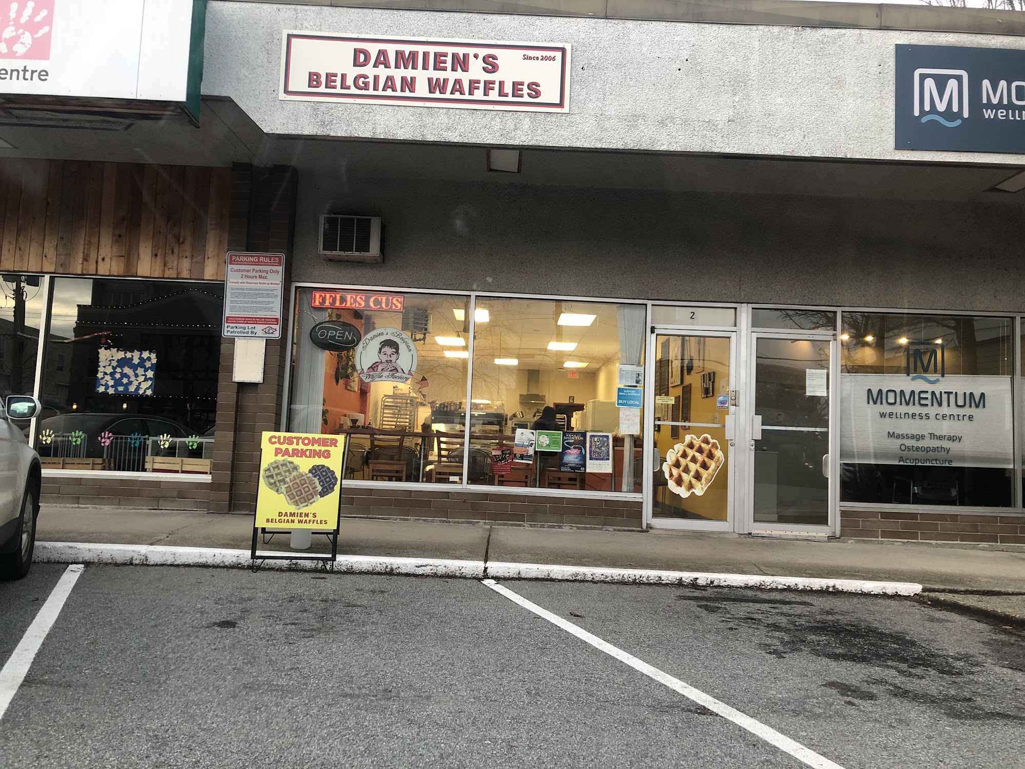 Damien's Belgian Waffles Ltd