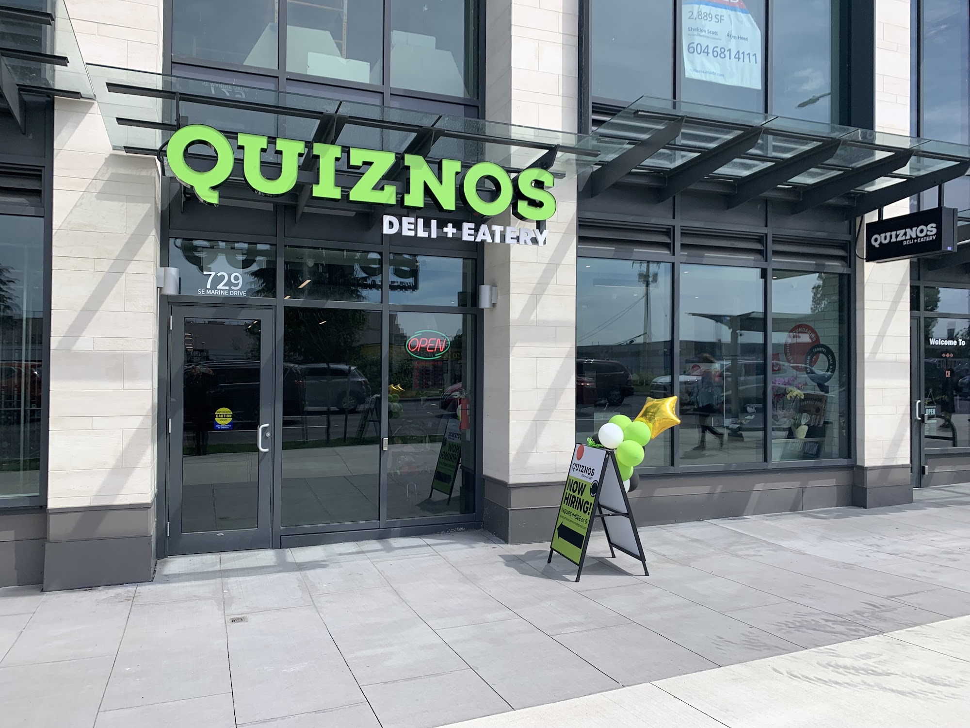 Quiznos Marine Drive