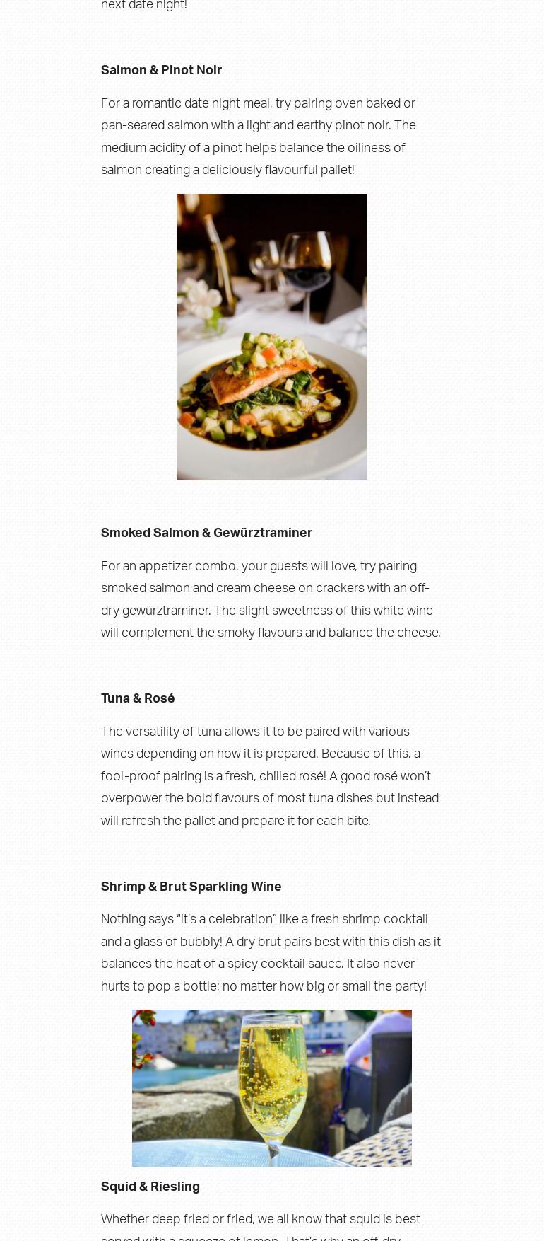 Oceanfood Sales Menu