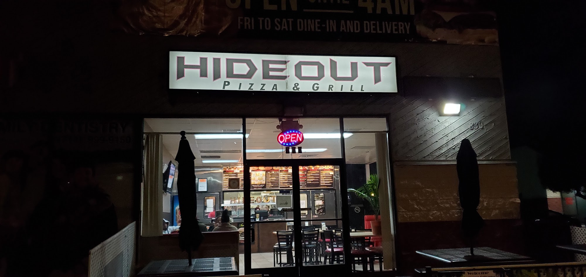 Hideout Pizza and Grill