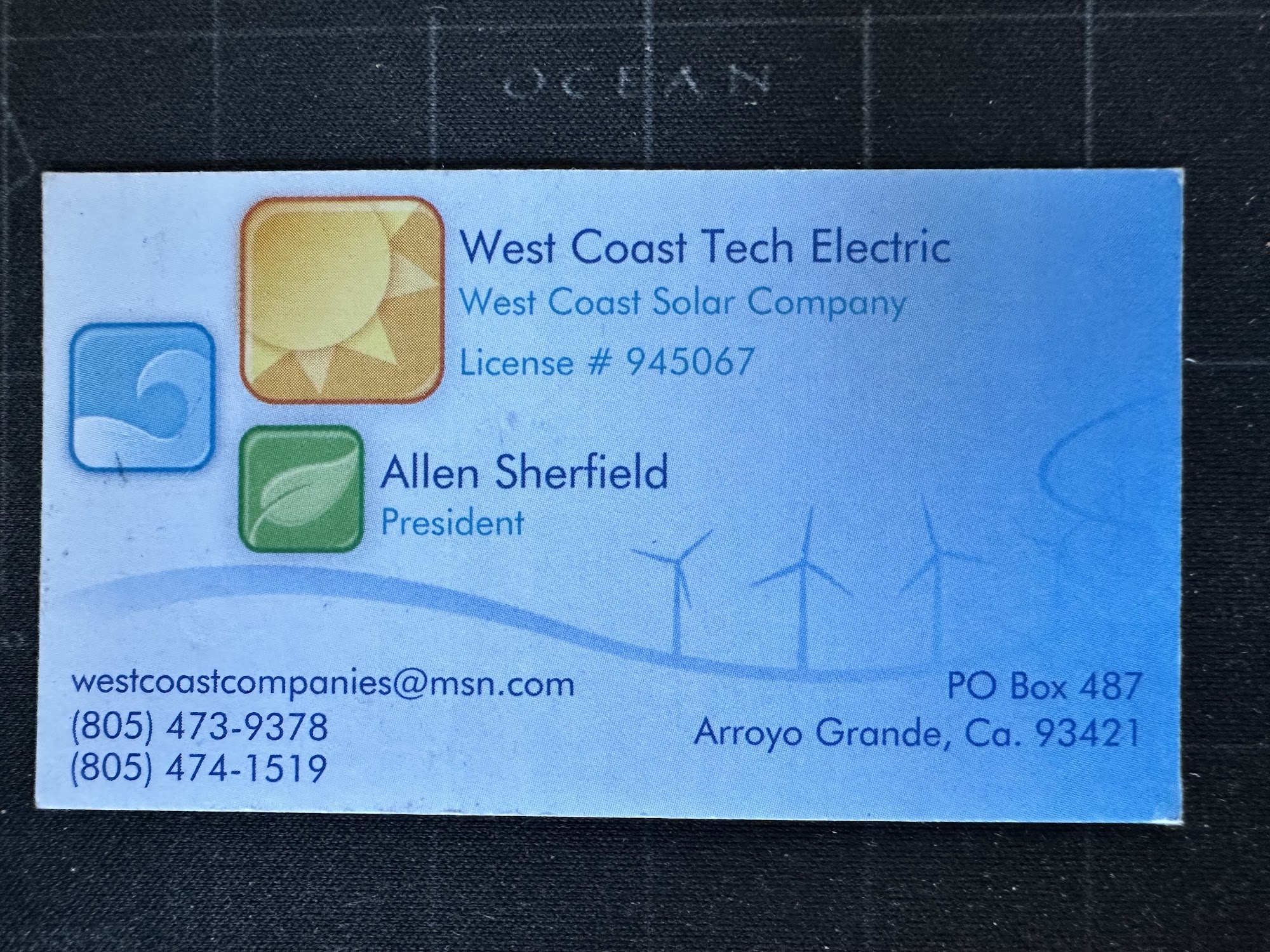 WEST COAST TECH ELECTRIC