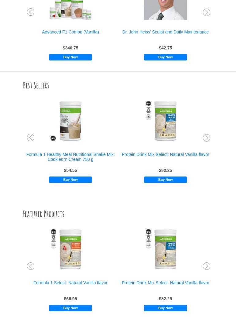 Fitgeeks Nutrition Menu