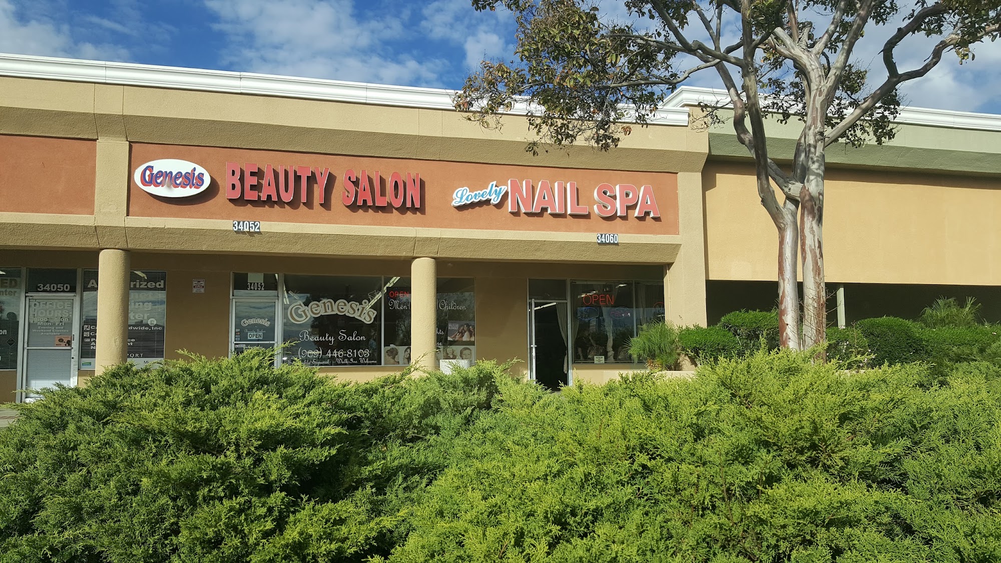Genesis Beauty Salon 34050 County Line Rd, Yucaipa California 92399