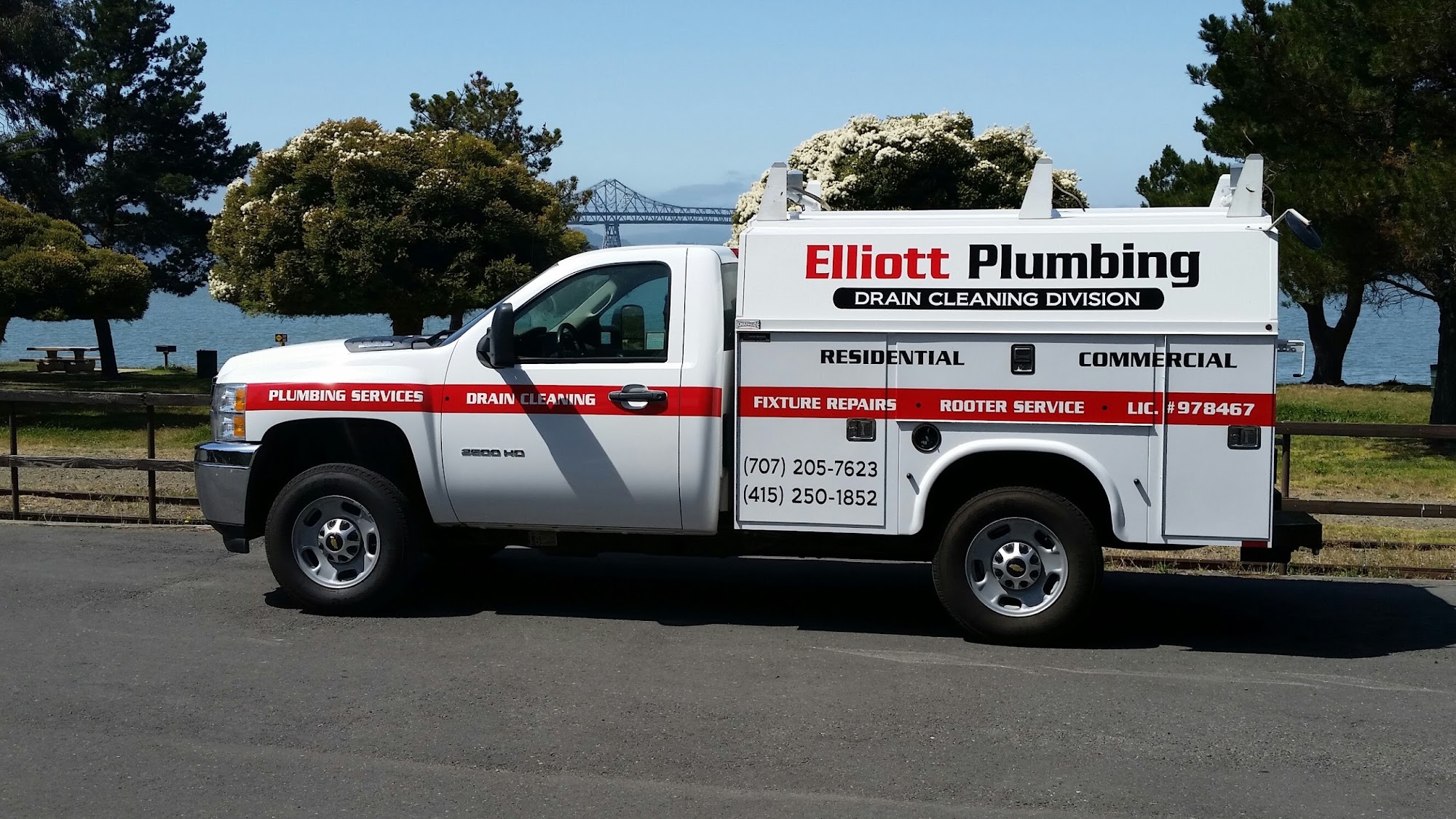 Elliott Plumbing 14510 Lakeshore Dr, Clearlake California 95422