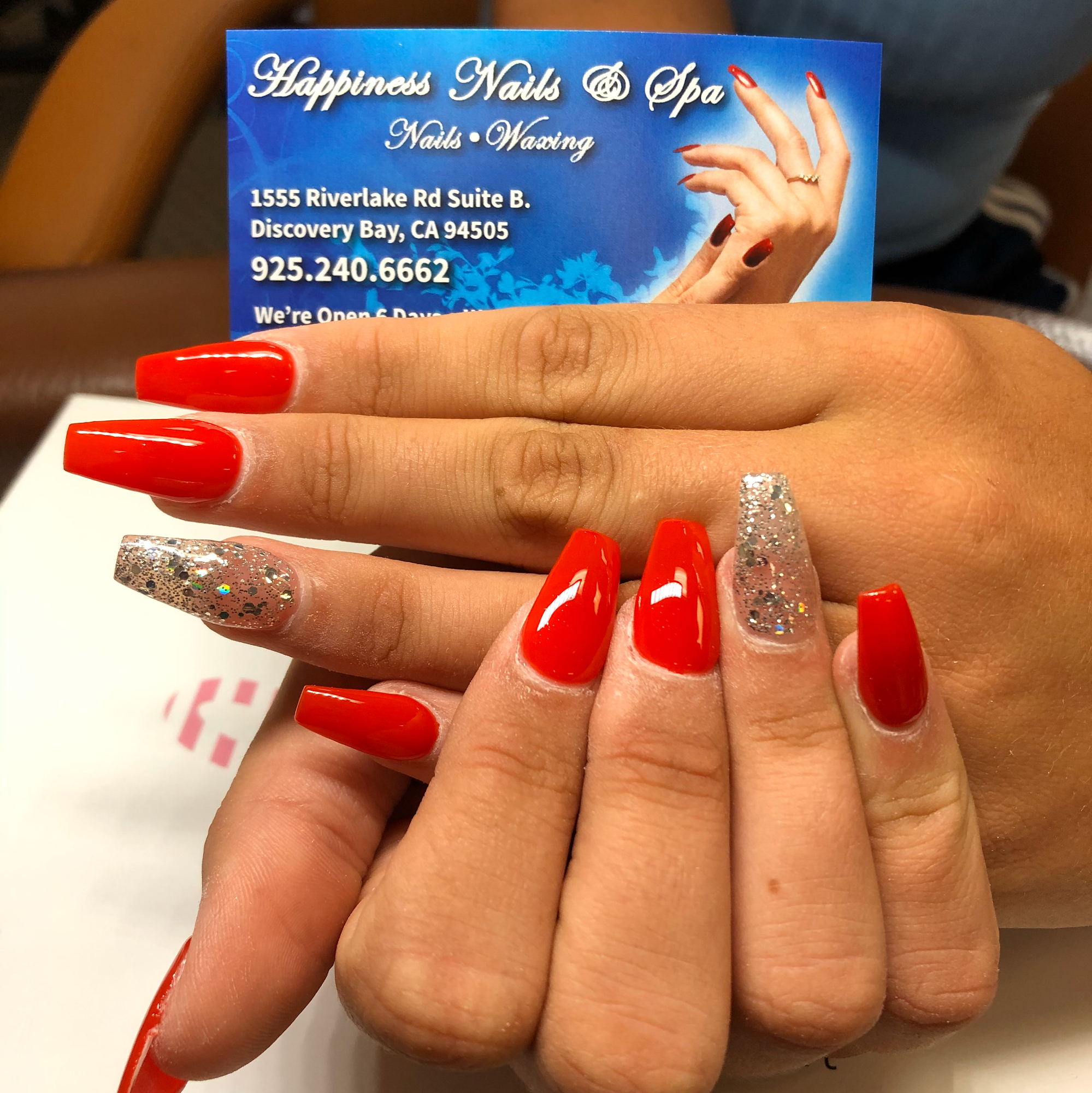 Happiness Nails & Spa 1555 Riverlake Rd suite b, Discovery Bay California 94505