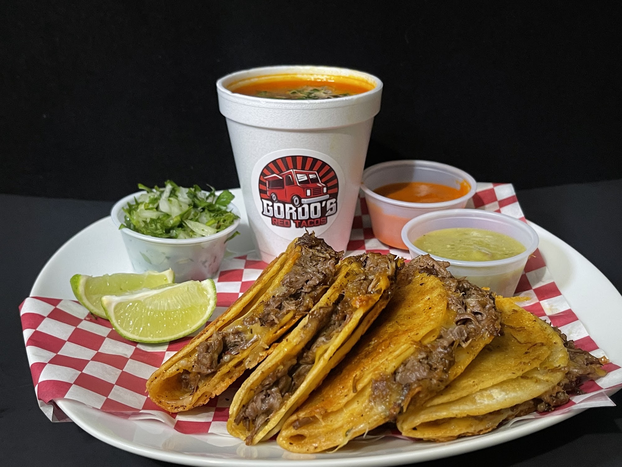Gordos red tacos