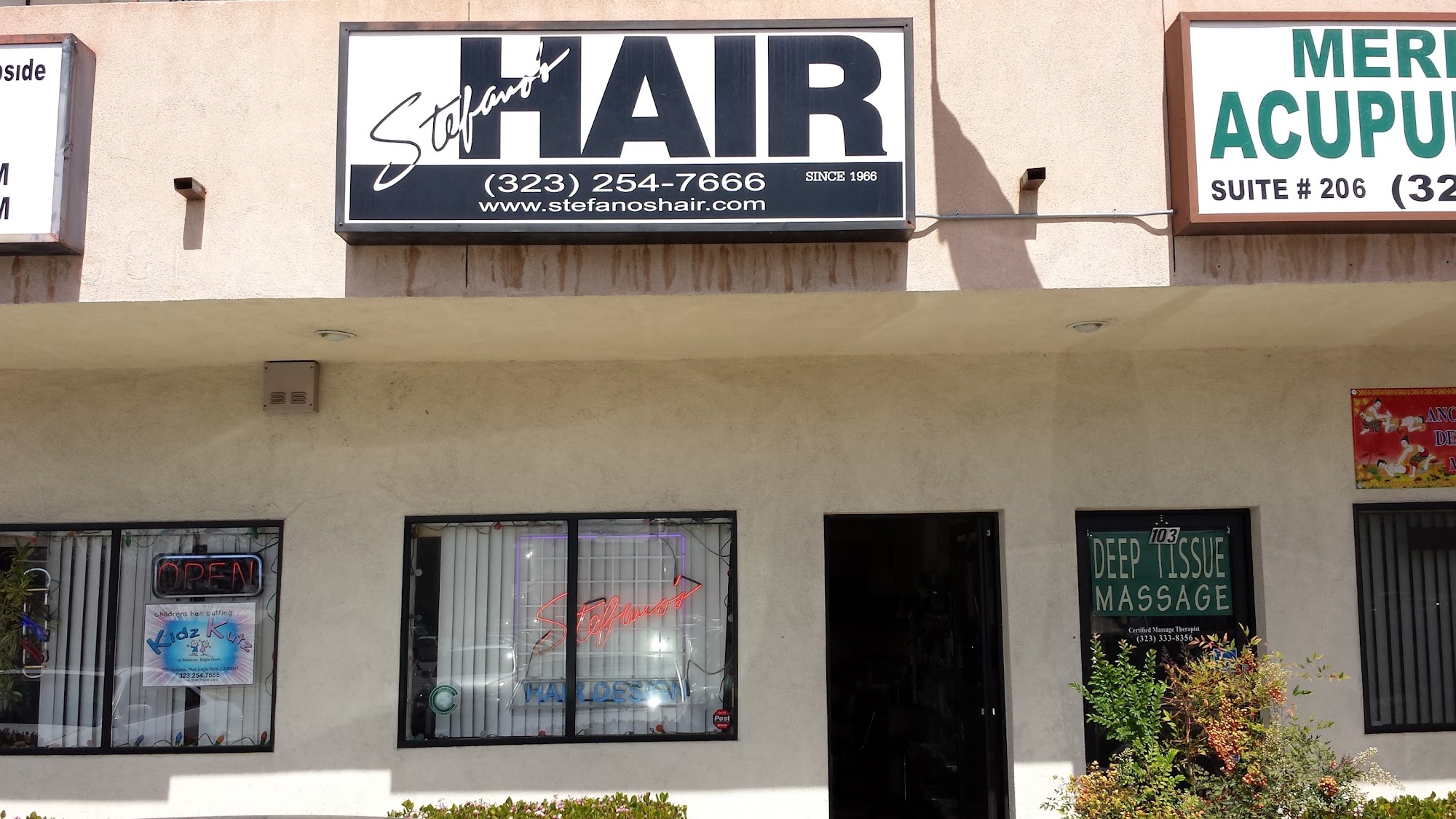 Stefano's Hair Design 1551 Colorado Blvd, Eagle Rock California 90041