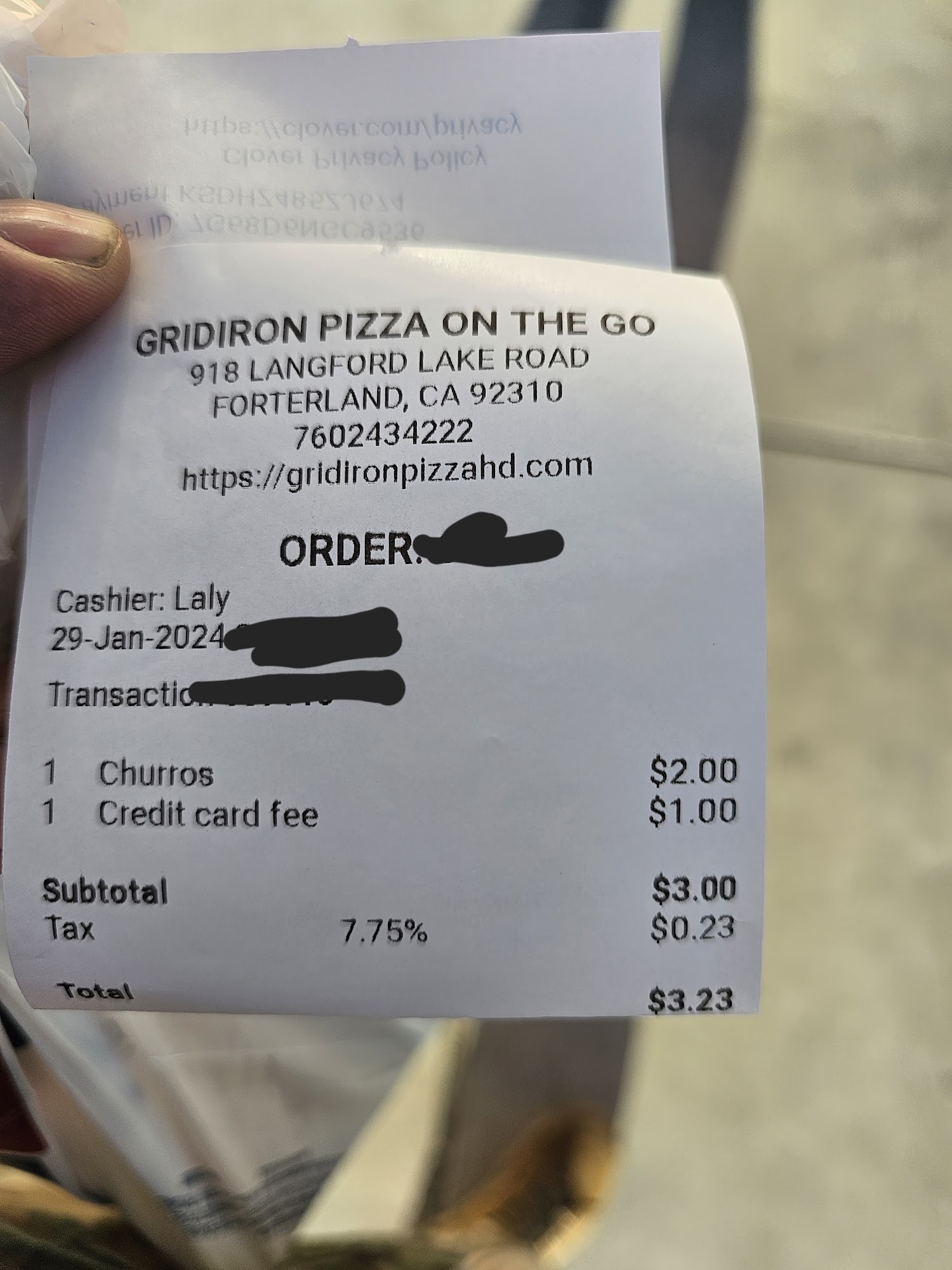 Gridiron Pizza On The Go (Food Truck)