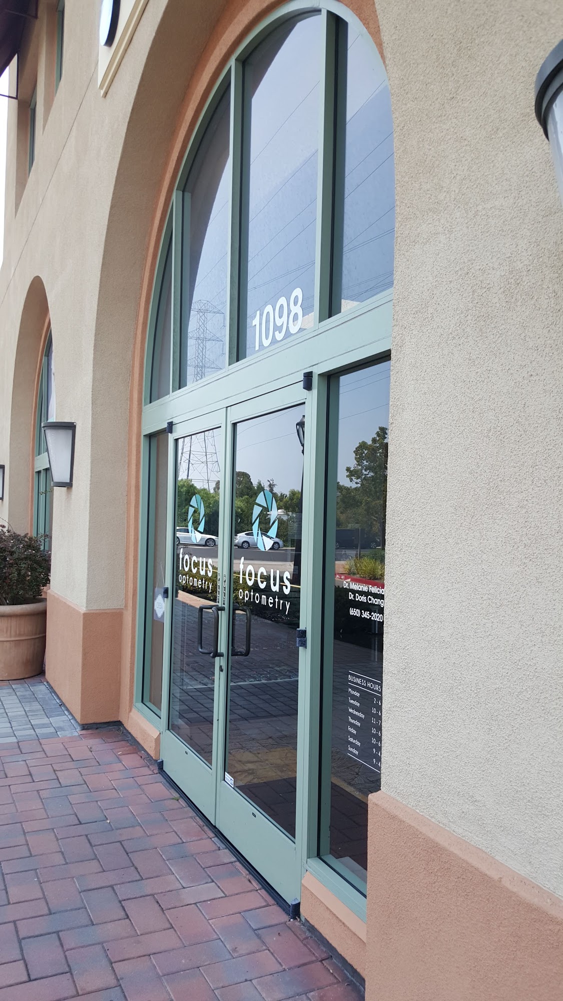 Focus Optometry 1098 Foster City Blvd #105, Foster City California 94404