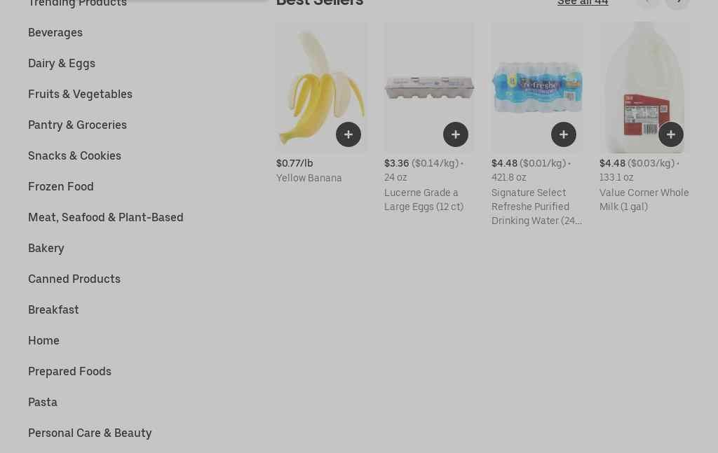 Starbucks Menu
