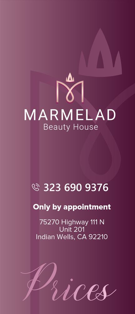 MARMELAD Beauty House 75270 CA-111 STE 201, Indian Wells California 92210