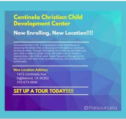 centinela christian cdc