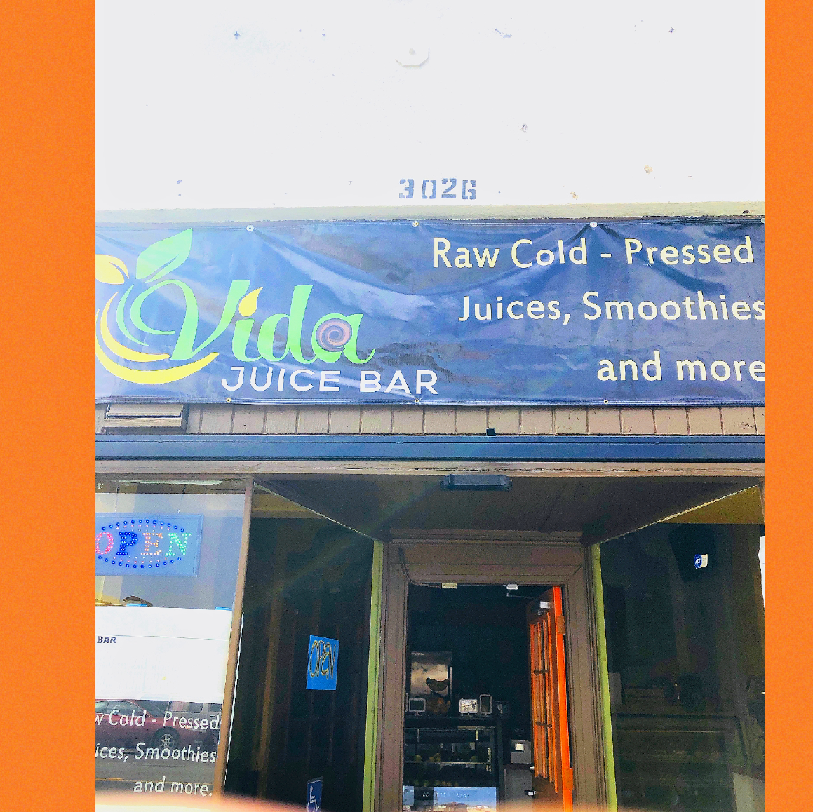 Vida Juice Bar. Freshly Made Cold-pressed Juice & Smoothies